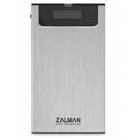 корпус для жесткого диска Zalman ZM-VE350 (microUSB 3.0, 2.5''), серебристый