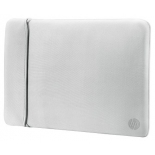 сумка для ноутбука Чехол HP Neoprene Sleeve 15.6 двусторонний, черный/серебристый