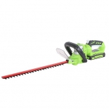 кусторез Greenworks G24HT57 Deluxe без АКБ и ЗУ, (570 мм)