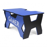 стол компьютерный Generic Comfort Gamer 2/N/B, черно-синий