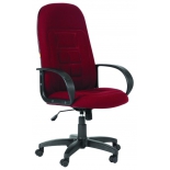 кресло офисное Chairman 727, бордовое