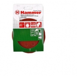 круг шлифовальный Hammer Flex 214-008 Д125мм 8отв. Р 220, набор 5 шт