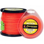 леска для газонокосилок Champion Twisted Square C7007, 3 мм х 25 м