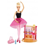 игрушки для девочек Игровой набор Mattel Barbie Инструктор балета, DXC93