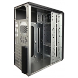 корпус компьютерный ExeGate AA-324 (без БП), черный