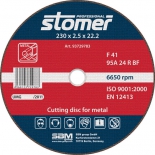 диск отрезной Stomer CD-230, по металлу