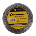 леска для газонокосилок Champion Tri-twist С7044, 2 мм х 15 м