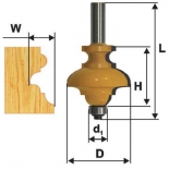 фреза Makita D-11776 кромочная многопрофильная