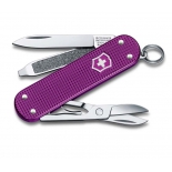 нож перочинный Victorinox Classic Alox (58 мм, 5 функций, алюминиевая рукоять), фиолетовый