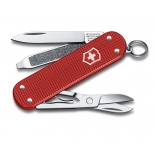 нож перочинный Victorinox Classic Alox (58 мм, 5 функций, алюминиевая рукоять), красный