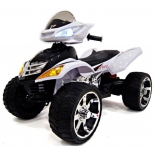 электромобиль квадроцикл RiverToys Moto Е005КХ, белый