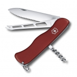 нож перочинный Victorinox Cheese Knife, 111 мм, 6 функций, (0.8303.W) red