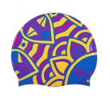 шапочка плавательная Arena Print 2 Jade Bright blue (1E368 750)