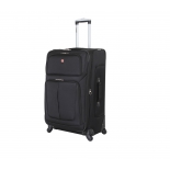 чемодан Wenger SION, 750x750D добби, 46x29x80 см, 90 л, черный