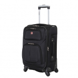 чемодан Wenger Sion полиэстер 750x750D добби, 37x22x60 см, 35 л, черный