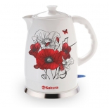чайник электрический Sakura SA-2028M, маки