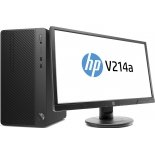 фирменный компьютер HP Bundle 290 G2 (3ZD27EA) + HP V214 черный