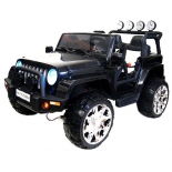 электромобиль RiverToys Jeep M777MM 4-4, черный