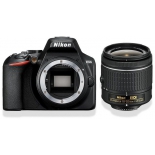 цифровой фотоаппарат Nikon D3500 kit (18-55mm non VR AF-P), черный