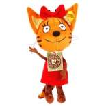 игрушка мягкая Мульти-Пульти Три кота Карамелька 16 см (в пакете)