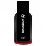 usb-флешка Transcend JetFlash 360 4Gb, черно-красная