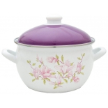 кастрюля Savasan Магнолия 2,1л, сталь (2221)