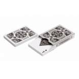 игральные карты United States Playing Card Company Bicycle Silver Steampunk, пластик
