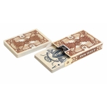 игральные карты United States Playing Card Company Bicycle Civil War, коричневые