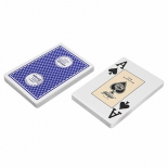 игральные карты Fournier 818 (54 шт.), синяя рубашка