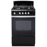 плита DeLuxe 5040.38 гщ, черный