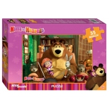пазл Step puzzle Маша и Медведь (91211) 35 maxi