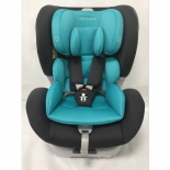 автокресло детское Torego JM05 IsoFix 0-1-2 (0-25 кг), серое/бирюзовое