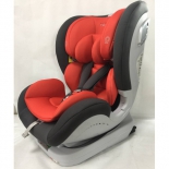 автокресло детское Torego JM05 IsoFix 0-1-2 (0-25 кг), серое/оранжевое