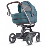 коляска Inglesina Quad (2 в 1) System Titanium Black Coffee/Ascott Green