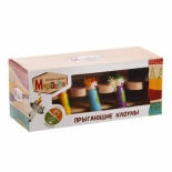 игрушка Mapacha Прыгающие клоуны, набор с молоточком (76540) дерево