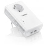 PowerLine-адаптер комплект Zyxel HomePlug AV2 PLA5456 (2 адаптера), белые