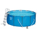 бассейн каркасный Bestway Steel Pro Max 366х133 см, круглый (15428)