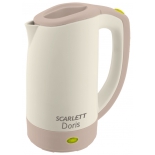 чайник электрический Scarlett SC-021, бежевый