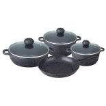 набор посуды для готовки Bekker SCHWARZMARBEL Premium BK-4607