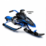 снегокат Yamaha Apex Snow Bike with LED, синий