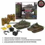 радиоуправляемая модель Танковый бой Пламенный мотор 1:24 T-34 СССР Germany King Tiger Германия (870164)
