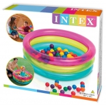 сухой бассейн Intex Classic Three Ring Baby Ball Pit 48674