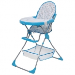стульчик для кормления Polini kids 252 Единорог Радуга, голубой