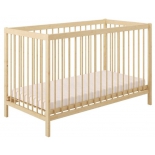 детская кроватка Polini kids Simple 101, натуральный