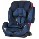 автокресло детское Coletto Vivaro isofix 2018, темно-синее