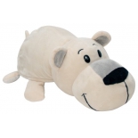 игрушка мягкая 1Toy Вывернушка Хаски-Полярный медведь 20 см (пакет)