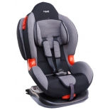 автокресло детское Siger Кокон ISOFIX (гр.1-2), серое