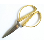 канцелярская принадлежность Ножницы Gold-plating household scissors