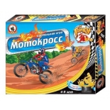 настольная игра Русский стиль Гонки Мотокросс (3846) 3D конструкция
