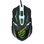 мышь Qumo Dragon War Phosphor черная